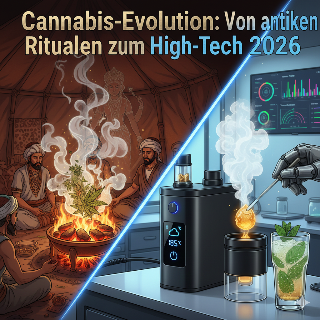 Cannabis-Evolution: Von antiken Ritualen zum High-Tech 2026