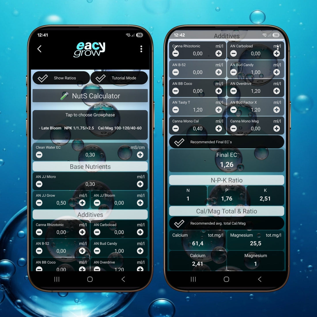 Ein paar Tipps Part 1: eacygrow App und DWC