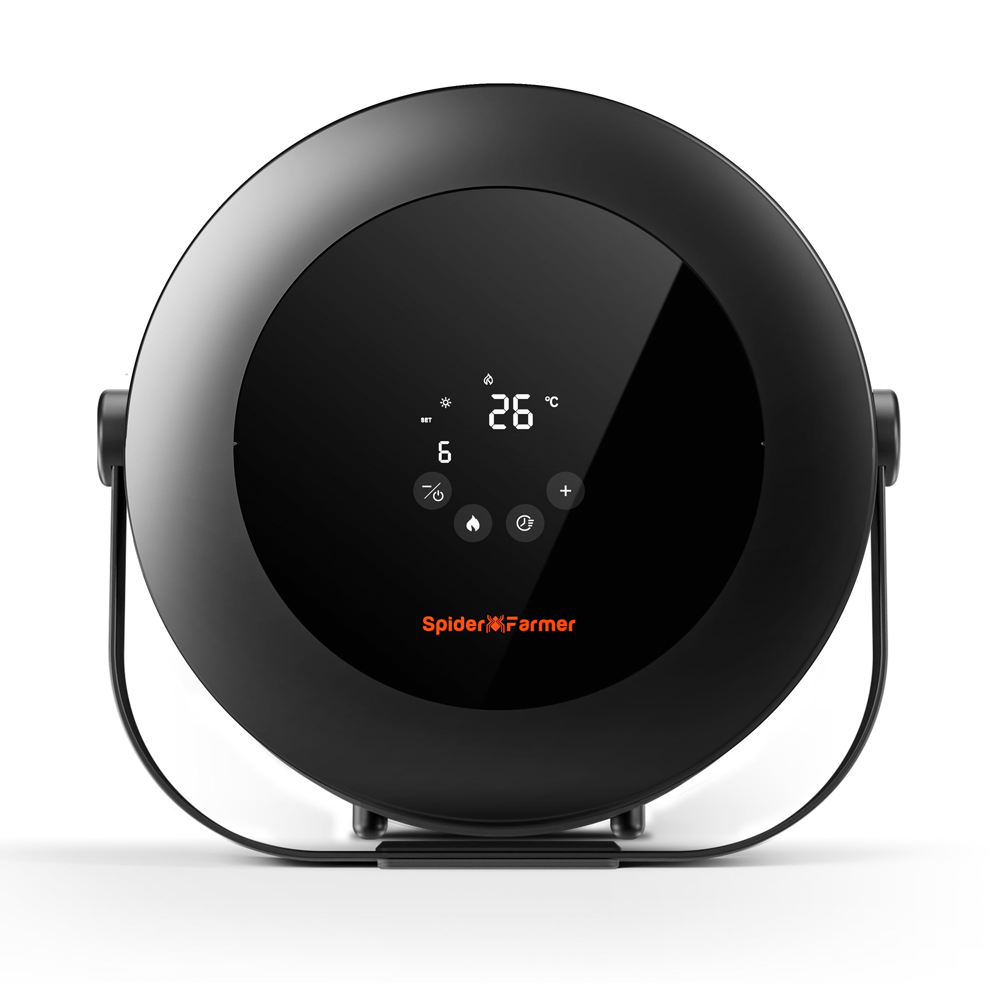 Spider Farmer 540W intelligenter Grow-Zelt-Heizer mit PTC-Platten – Kompaktes Heizsystem mit verstellbarem Schlauch für eine sichere und effiziente Temperaturregelung im Indoor-Anbau.