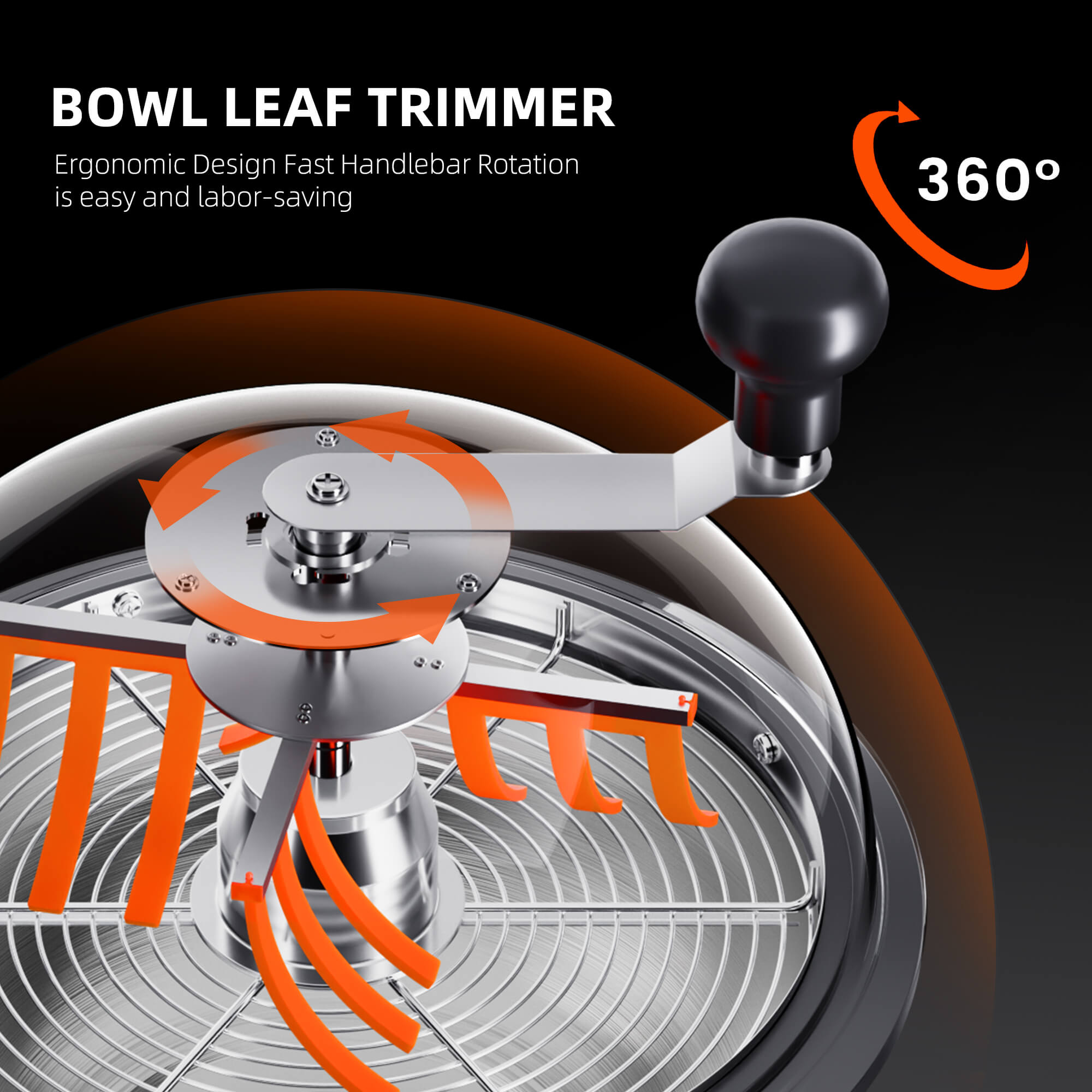 Draufsicht auf die 33 cm Schüssel aus hochwertigem, rostfreiem Edelstahl.