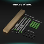 Lieferumfang Mars Hydro ADlite Combo Set mit 4 Bars und Treibern