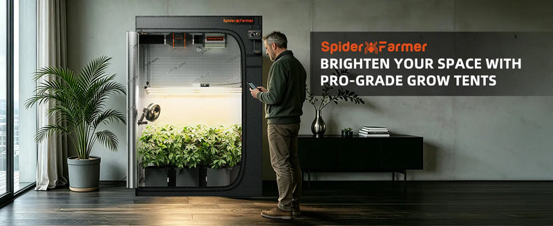 Spider Farmer 120x60x150cm Grow Tent | 1680D Oxford