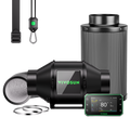 Vivosun G4 Pro 100mm Smart Abluftset  - 331 m³/h + GrowHub