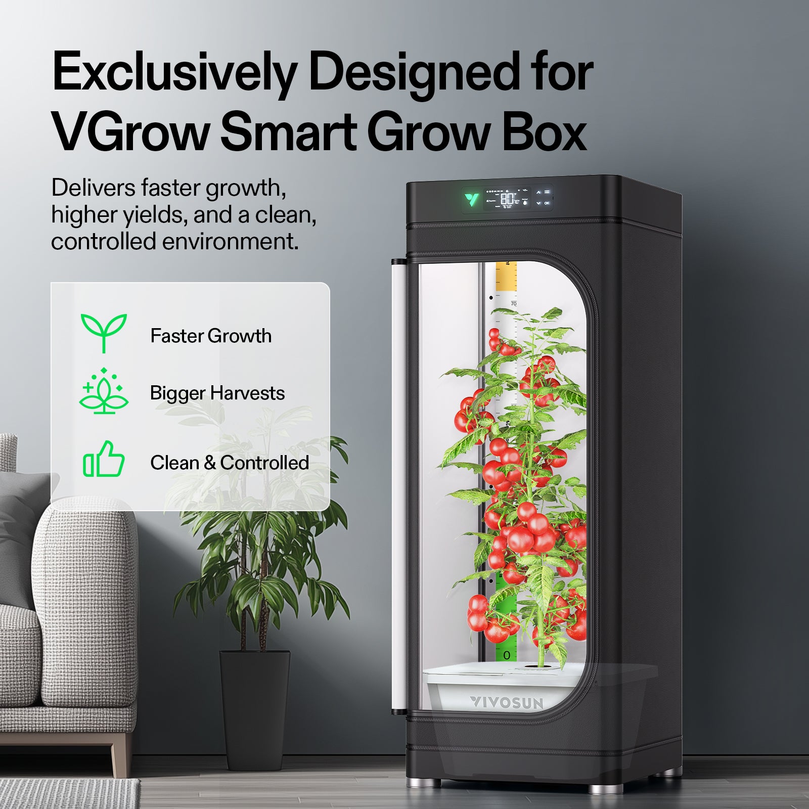 Vivosun VGrow - DWC Hydroponik-Set 15L