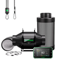 Vivosun Smart Exhaust Kit T4 Pro 100mm - 357 m³/h + GrowHub