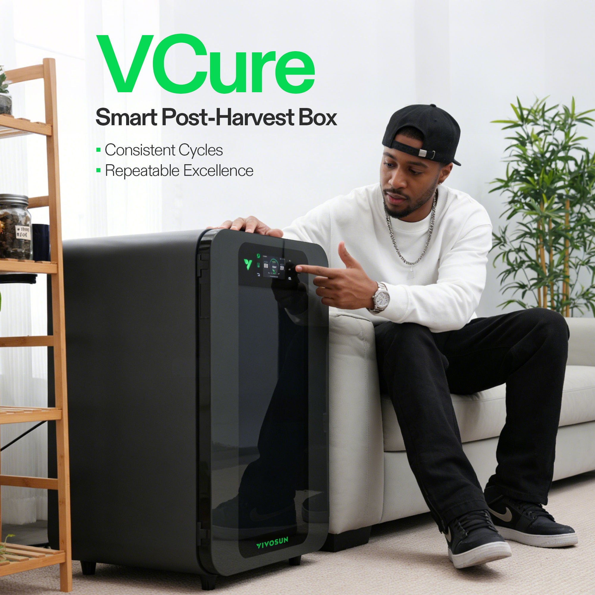 Vivosun VCure Smart Post-Harvest Box - Drying & Curing