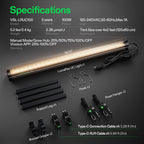 Vivosun LumaRay LED - Rotverstärktes Vollspektrum 100W