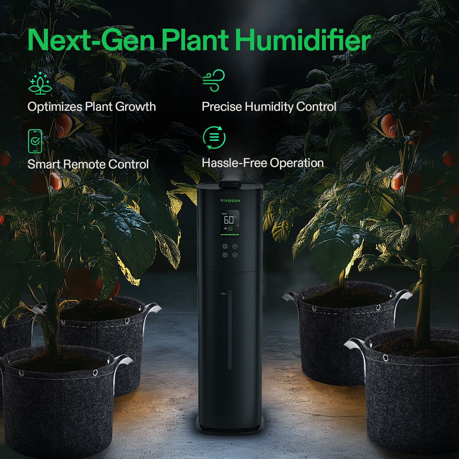 Vivosun AeroStream H09 - Smarter 9L Luftbefeuchter