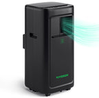 AeroLush C08 4-in-1 smart climate control unit by Vivosun in black with viewing window and vent glow