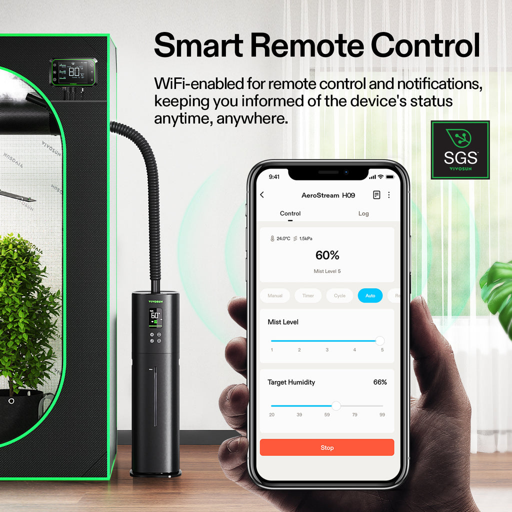 Vivosun AeroStream H09 - Smarter 9L Luftbefeuchter