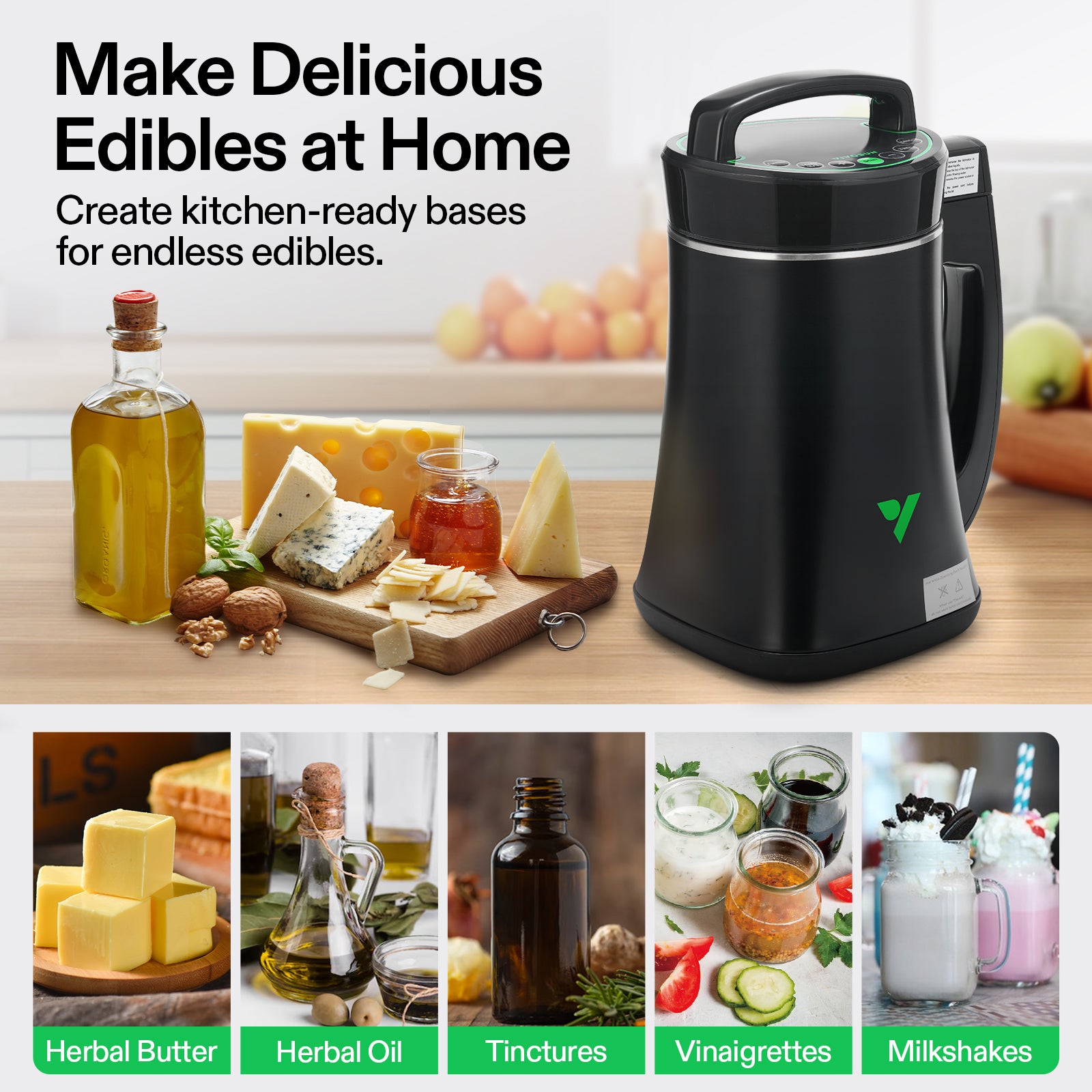 Vivosun All-in-One Infusionsgerät mit Decarboxylierer