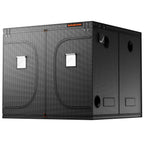 Spider-Farmer-240x240-Upgraded-Design-Gesamtansicht: Außenansicht der quadratischen XXL Growbox für professionelles Indoor-Gardening.