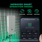 Mars Hydro iFresh 150 mm smart ventilation set with controller, featuring a sleek design and efficient airflow management.