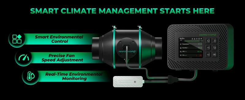 Mars Hydro iFresh 100mm Smart Exhaust System Complete Kit | 348 m³/h
