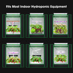 Vivosun grow tent in 600D Oxford with 50x36x54 cm dimensions