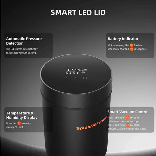 Spider Farmer Auto-Cure Smart Jar