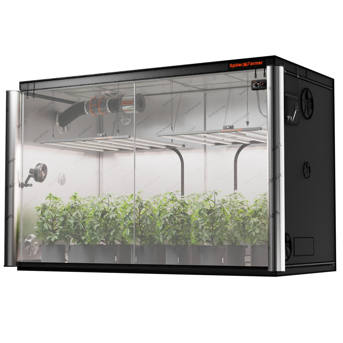 Spider Farmer 300x150x200cm Growzelt | 1680D Oxford-Growzelt-eacygrow-Spider Farmer