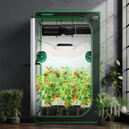 Grow tent in 600D Oxford fabric by Vivosun, 120x120x200cm