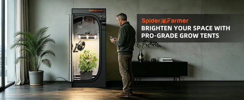 Spider Farmer 70x70x160cm Growzelt | 1680D Oxford