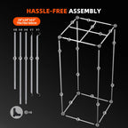 Spider Farmer G1500 Smart Complete Kit | 70x70x160cm Grow Tent