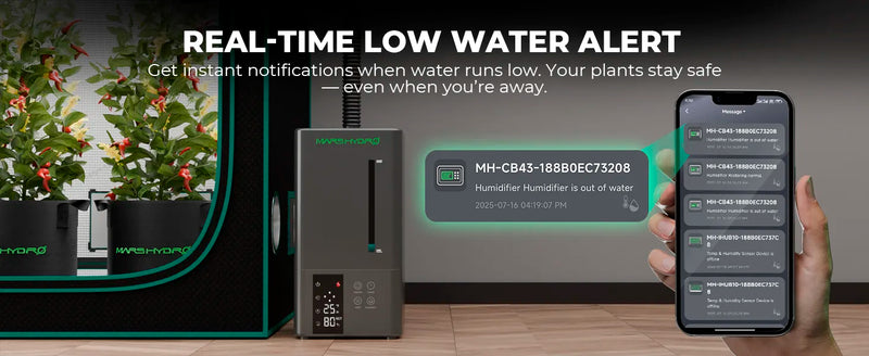 Mars Hydro Smart Humidifier | 6L + Climate Sensor