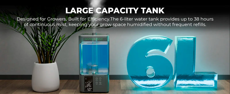 Mars Hydro Smart Humidifier | 6L + Climate Sensor
