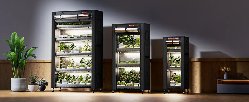 Spider Farmer Pflanzenregal | 4-Etagen - 108W LED