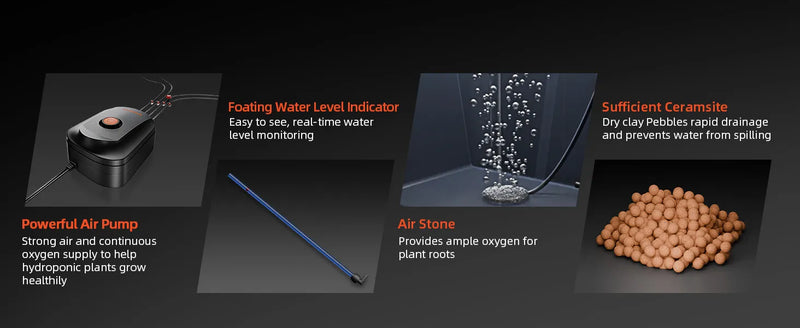 Spider Farmer DWC Systemkit | 2 Eimer - 26,5L mit Top-Drip