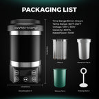 Mars Hydro Decarboxylator & Infuser in sleek black aluminum with a modern design — perfect for precise temperature control.