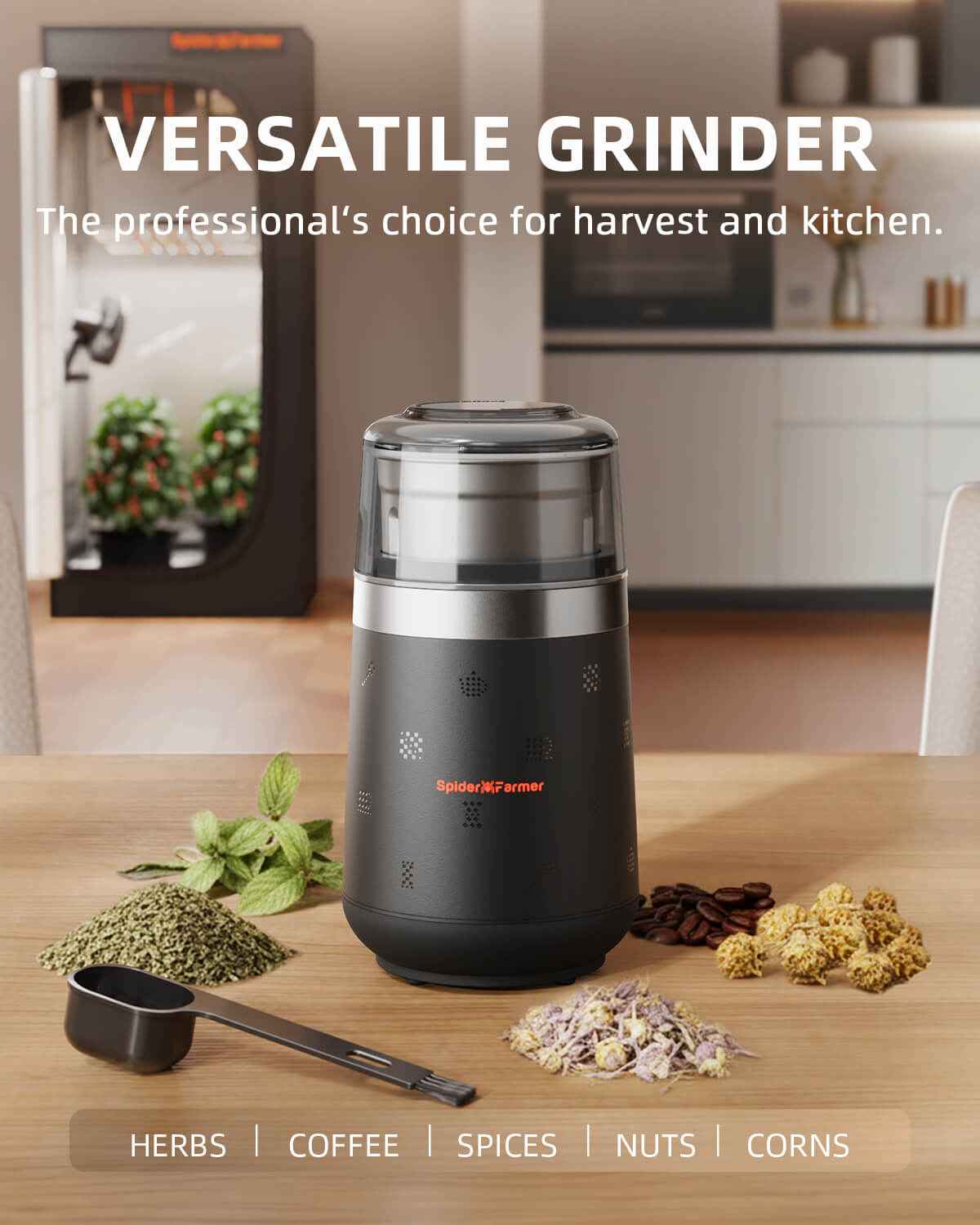 Spider Farmer Electric Grinder Pro