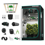 Mars Hydro FC 3000-EVO Komplett-Set mit Samsung LED und 100x100cm Zelt.