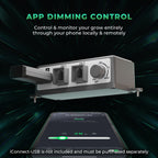 Smart Control Anschluss an der Mars Hydro FC-E 1000W LED Lampe