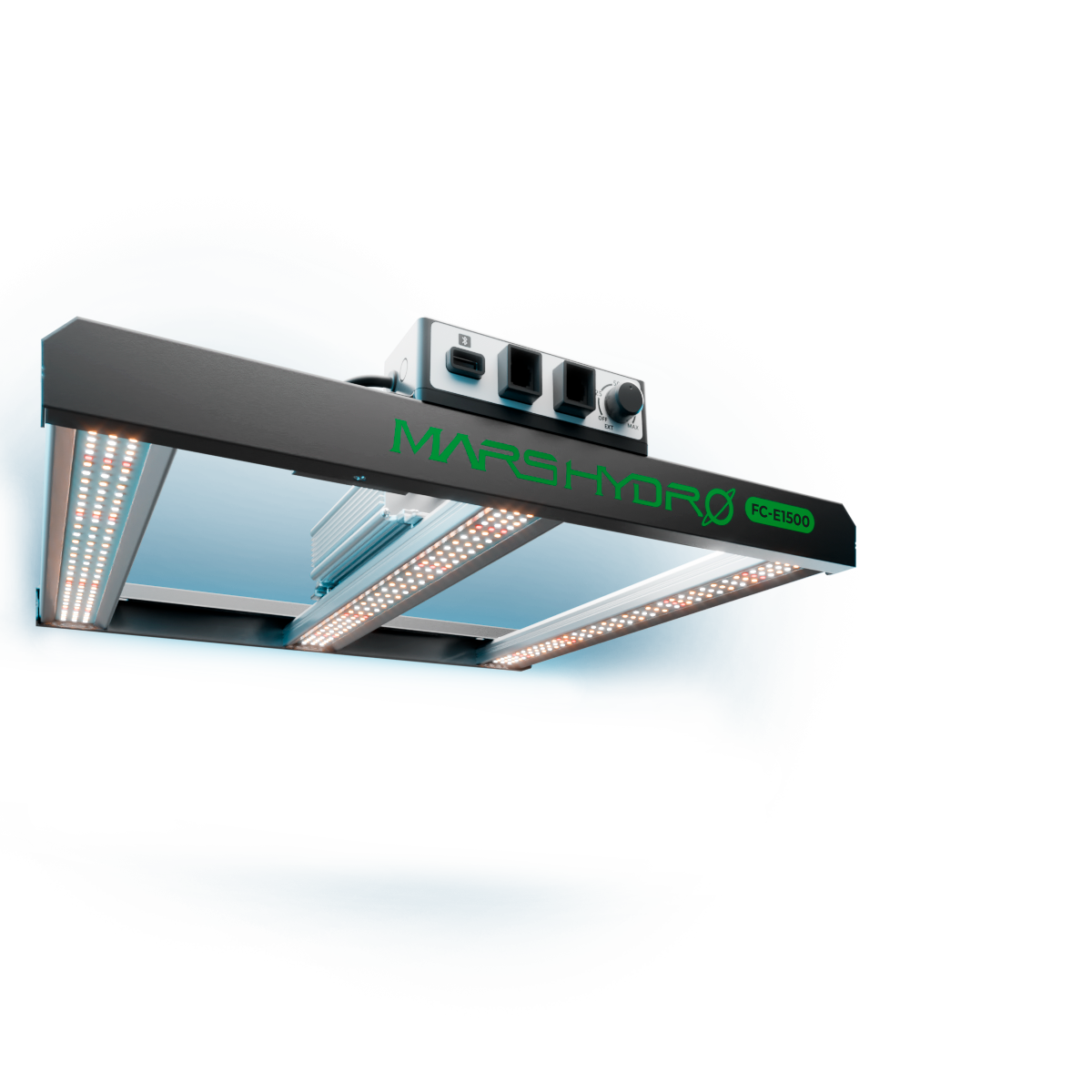 Kompaktes Design der Mars Hydro FC-E1500 für 80x80 cm Growzelte