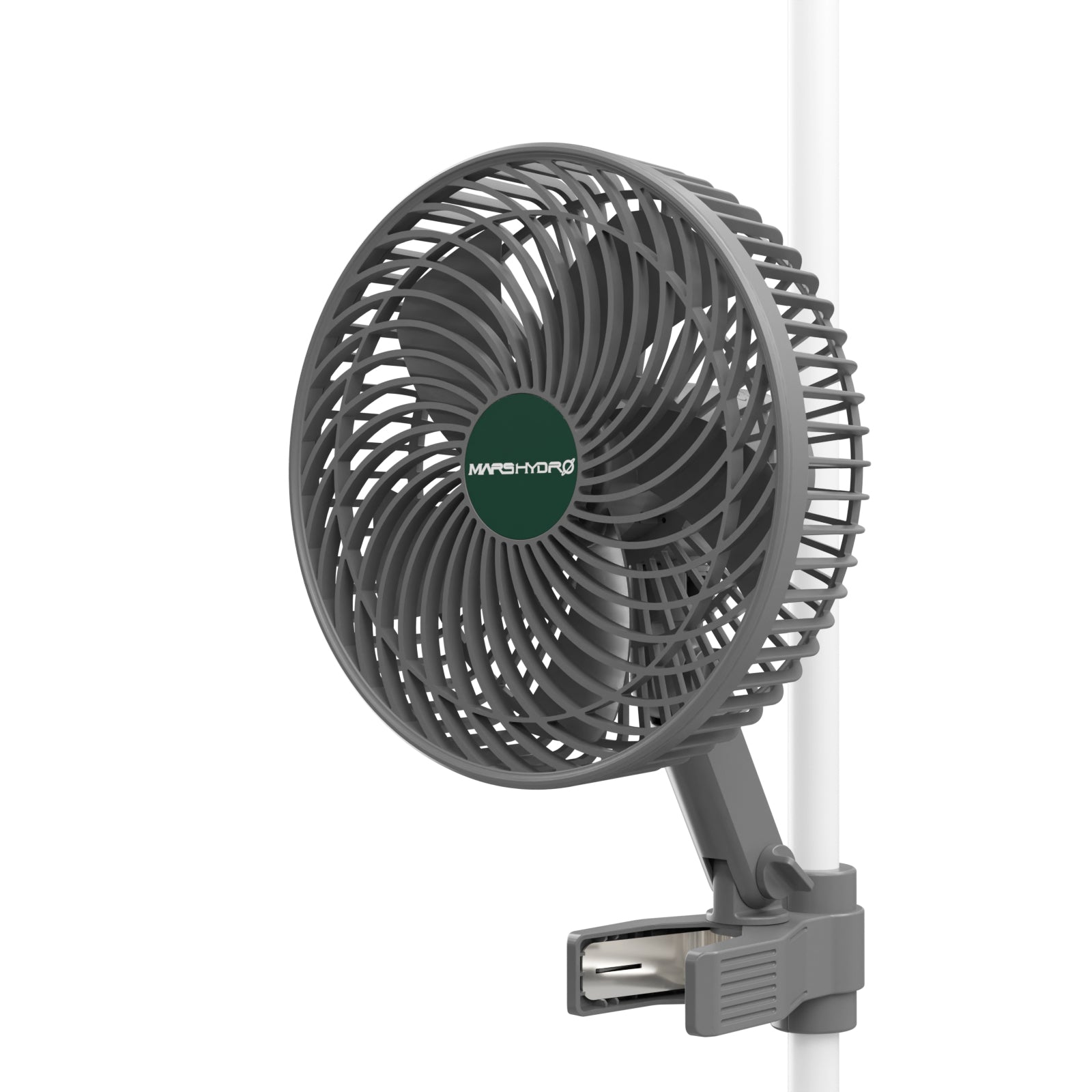 Mars Hydro 6-Zoll Clip Fan für Growzelte – Oszillierender Klemmventilator mit 315 CFM Luftstrom für optimale Zirkulation und gesundes Pflanzenwachstum im Indoor-Grow.