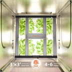 Stabile Metall-Aufhängung und RJ12-Anschluss der G3000 Pflanzenlampe