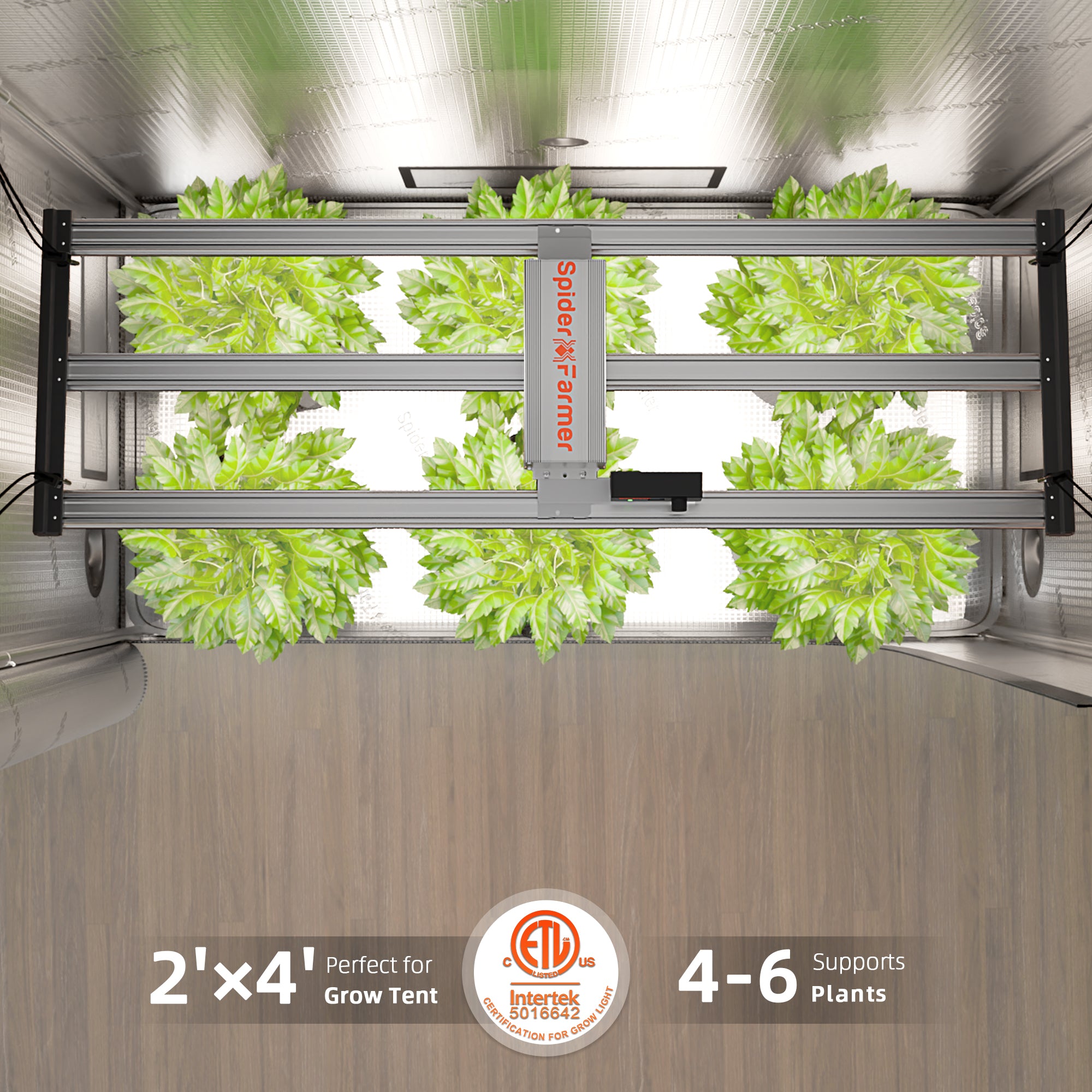 Stabile Montage der G4500 mit den mitgelieferten YoYo-Hängern