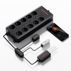 Spider Farmer AC10 Smart Mehrfachsteckdose | inkl. Klima- & Bodensensoren