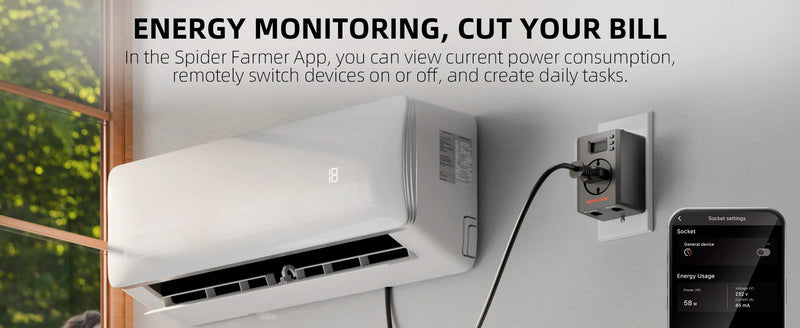 Spider Farmer S-Station | Smart Plug