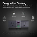 Vivosun GrowHub WiFi Smartstrip mit Klima-Sensor - Eacygrow