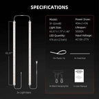 Spider Farmer Glow80 LED Bars | 80W