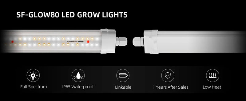 Spider Farmer Glow80 LED Bars | 80W