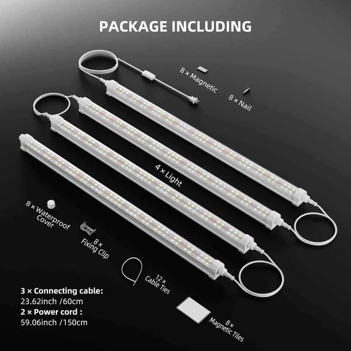 Spider Farmer GlowBar20D LED Bars | 80W Dimmbar
