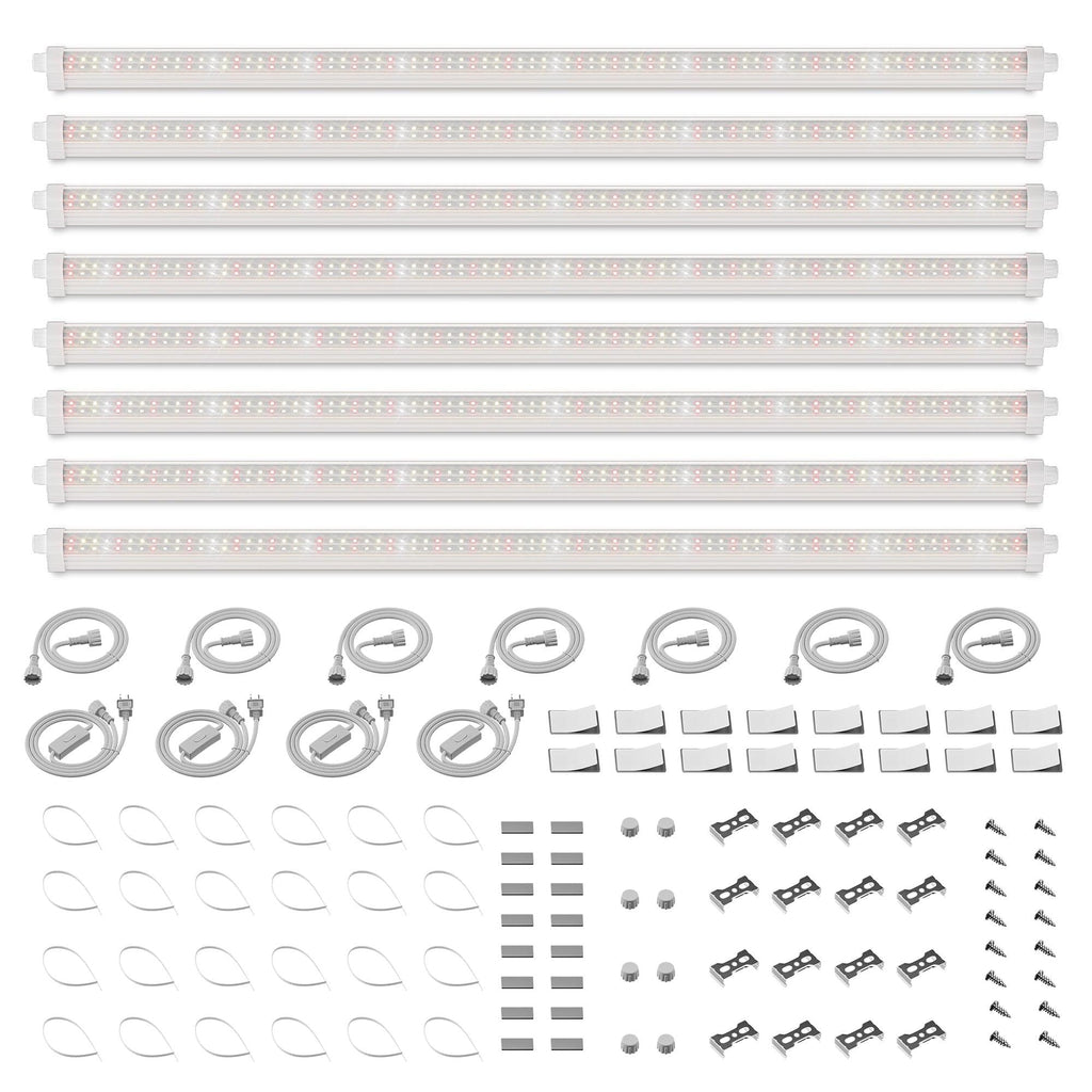 Spider-Farmer-GlowBar-25-LED-Grow-Light-Strips-200W-8er-Set.