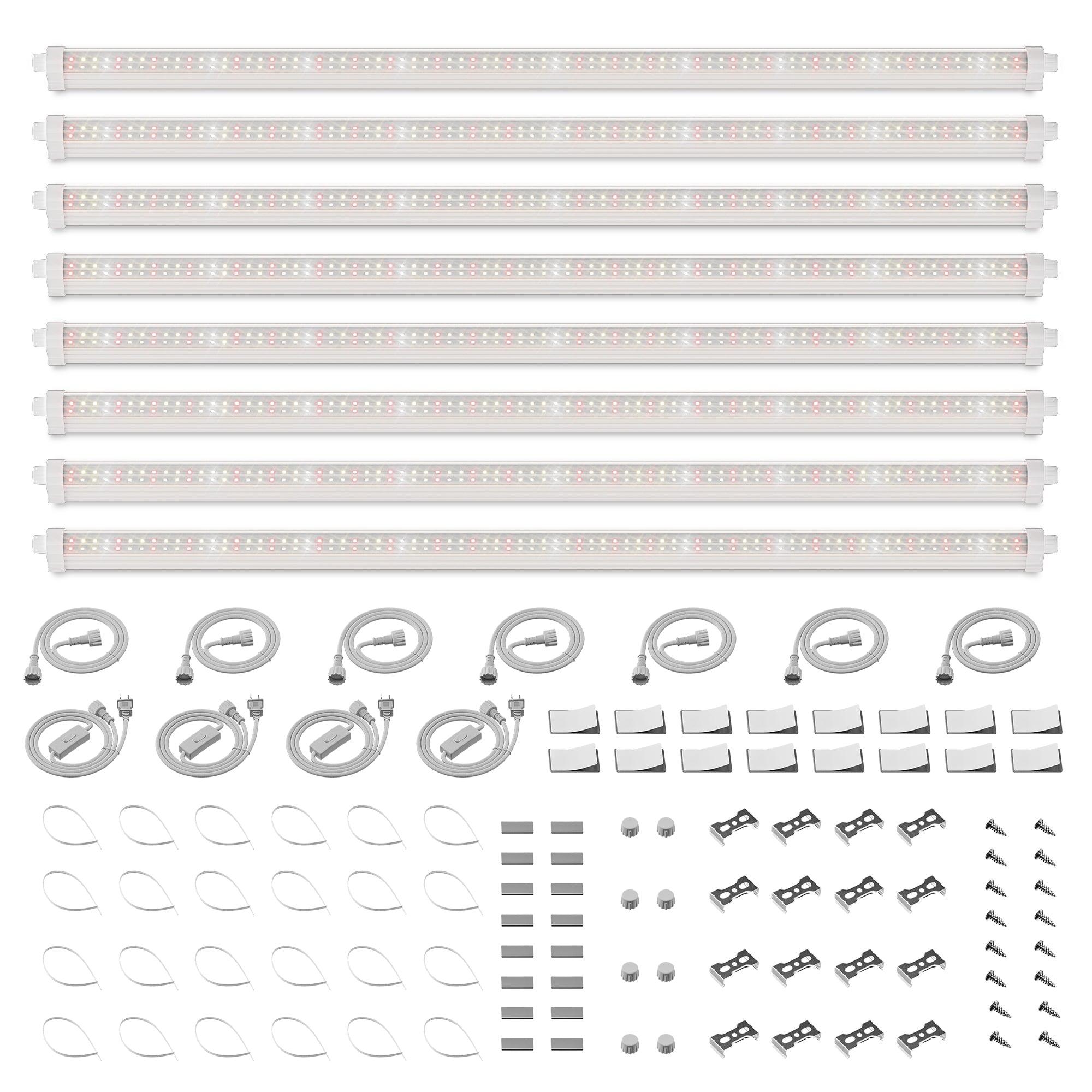 Spider-Farmer-GlowBar-25-LED-Grow-Light-Strips-200W-8er-Set.