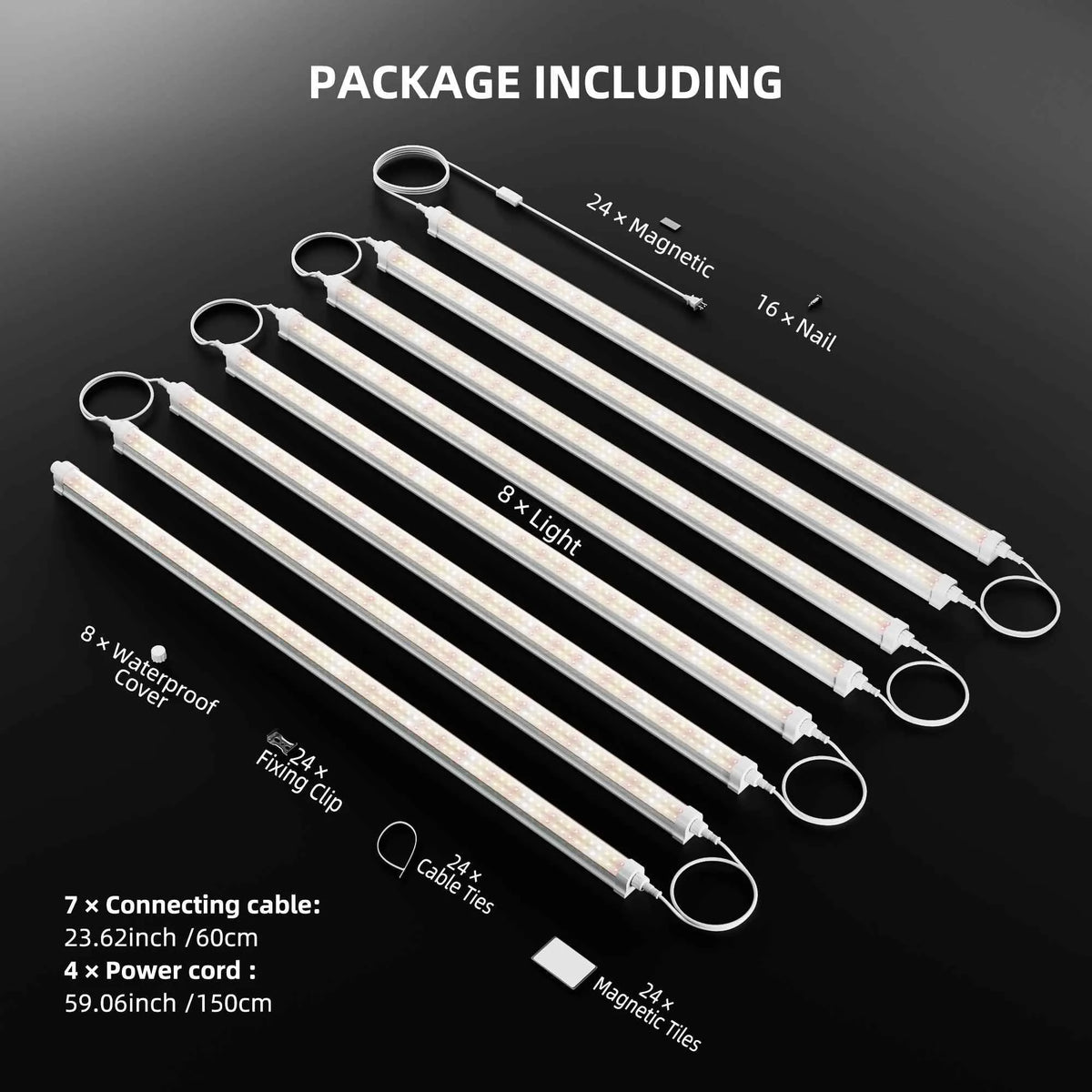 Spider Farmer GlowBar25D LED Bars | 200W Dimmbar