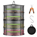 Vivosun 4-lagiges Trockennetz Ø 60 cm – Inkl. Gartenschere - Eacygrow