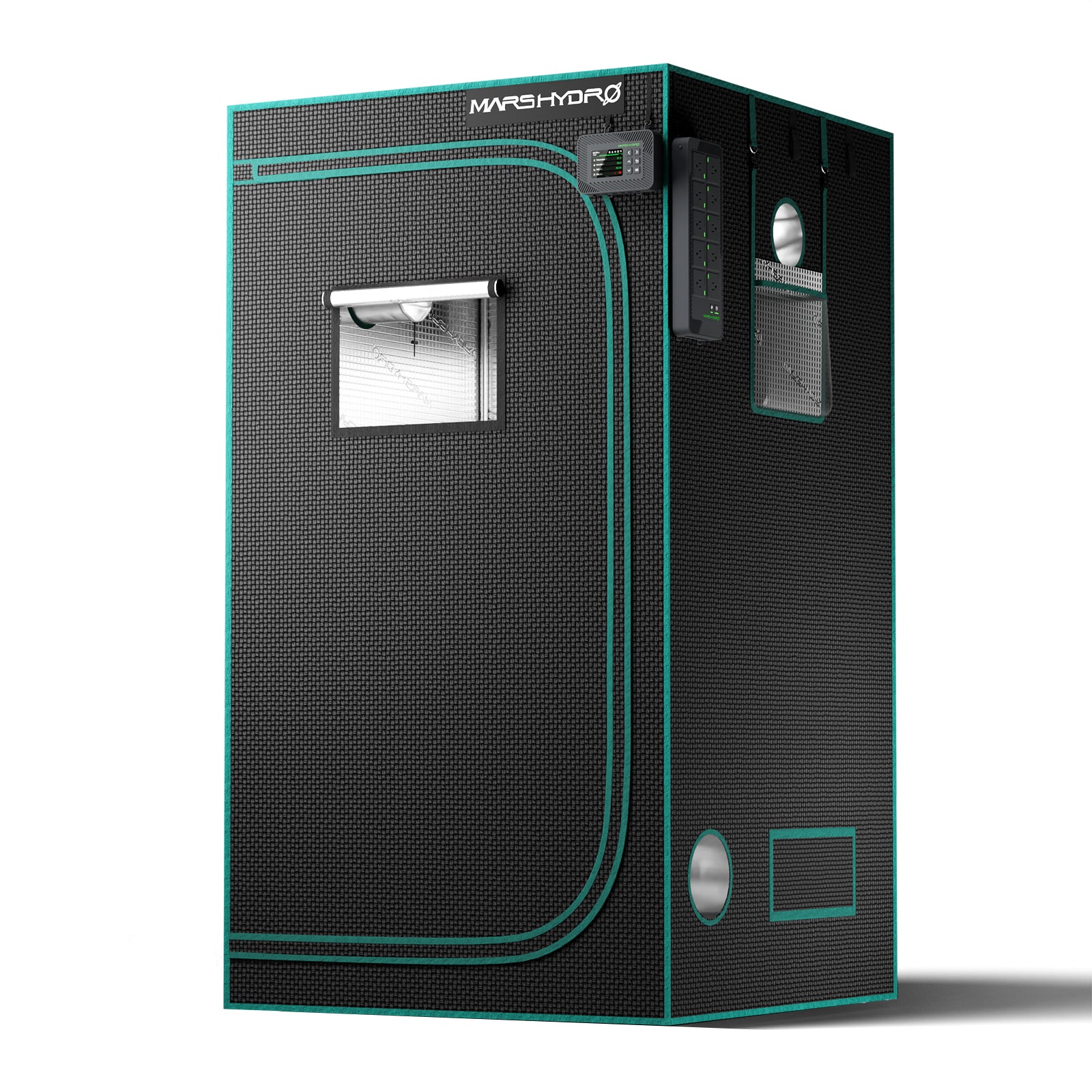 Mars Hydro Growbox 100x100x180 cm mit hochreflektivem Mylar für 2-4 Pflanzen.