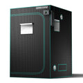 Profi-Growbox 120x120x200 cm aus 1680D Gewebe für den kompletten Zyklus von 4-6 Pflanzen.