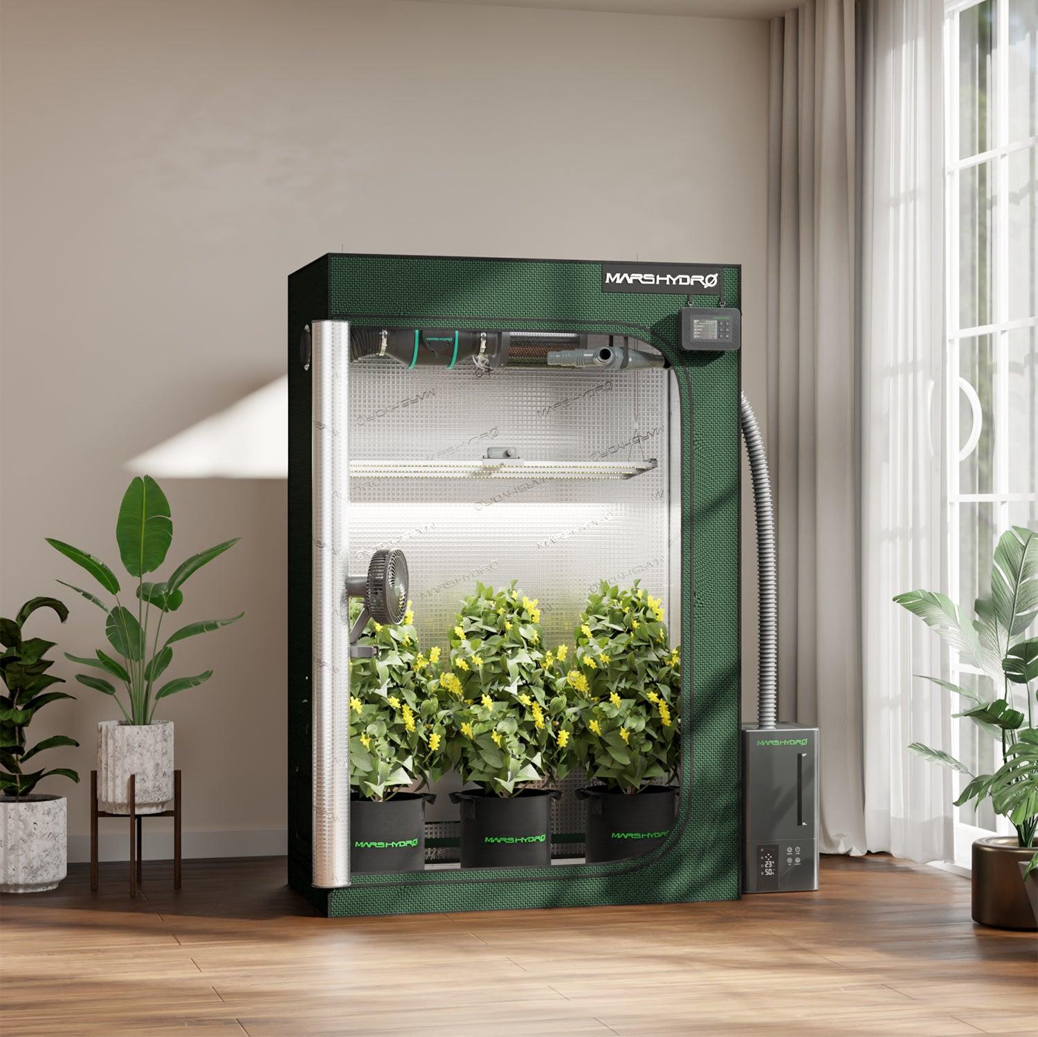 Mars Hydro 120x60x180cm Growzelt Pro – Robuste Indoor-Anzucht – eacygrow