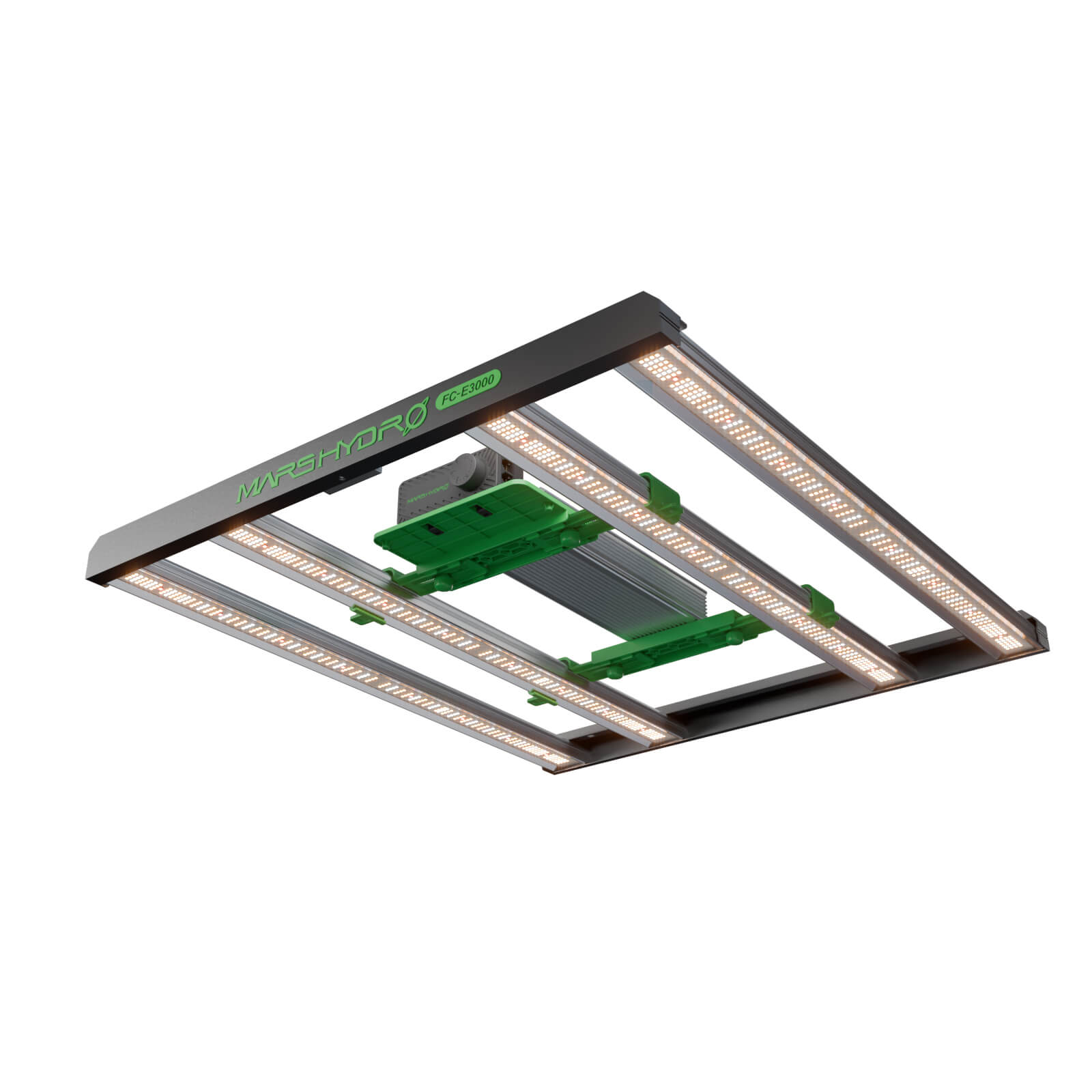 Mars Hydro FC-E 3000 300W LED Grow Lampe mit Bridgelux Dioden Draufsicht